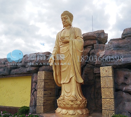 河南銅雕塑中常見的銅佛像雕塑有哪幾種(圖1) 河南銅雕塑中常見的銅佛像雕塑有哪幾種